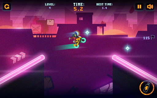 Neon Motocross screenshot 9