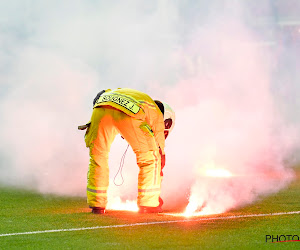 Pour le CEO de la Pro League, certains supporters "cachent les fumigènes dans leurs orifices corporels"