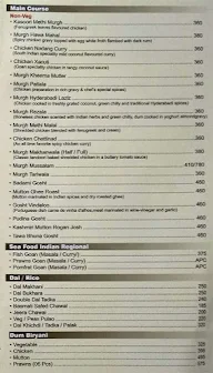 Namaste - Pure Veg Restaurant - Gcc Hotel & Club menu 6