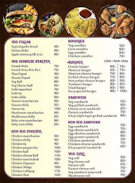 The KA 25 Cafe menu 1