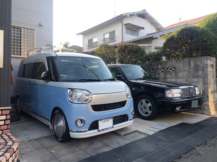 ムーヴキャンバスのキャン太郎・冬支度❄️・クラウンセダン・ムーンディスク・気分はドックハドソン⁉︎に関するカスタム事例の投稿画像2枚目