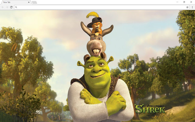 Shrek Wallpapers & New Tab