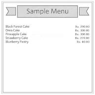 Ellora Bakers menu 1