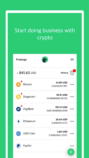 Screenshot ALX Crypto Wallet