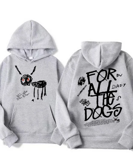 Rapper Drake New Album for All The Dogs Graphic Hoodies M... - 2