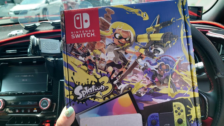 シビックタイプRのスプラトゥーン3エディション・Switch当選・Switch3台目に関するカスタム事例の投稿画像1枚目