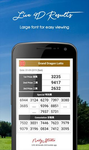 Live 4D Results 2020