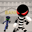 تنزيل Stickman Bank Robbery Escape التثبيت أحدث APK تنزيل