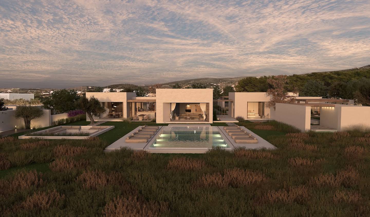 House with pool and garden Paros