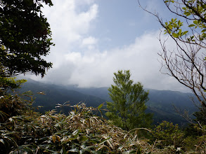 暫く待つと展望が（ロクロ天井方面）