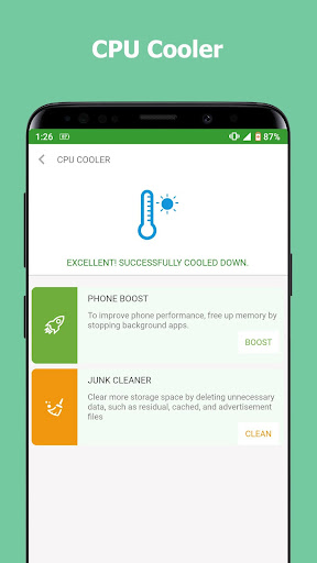 Battery Saver Fast charging Phone Booster Cleaner