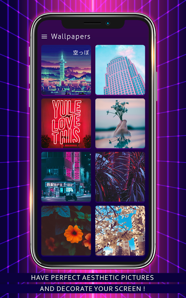 Aesthetic Live Wallpaper Latest version Apk Download - com