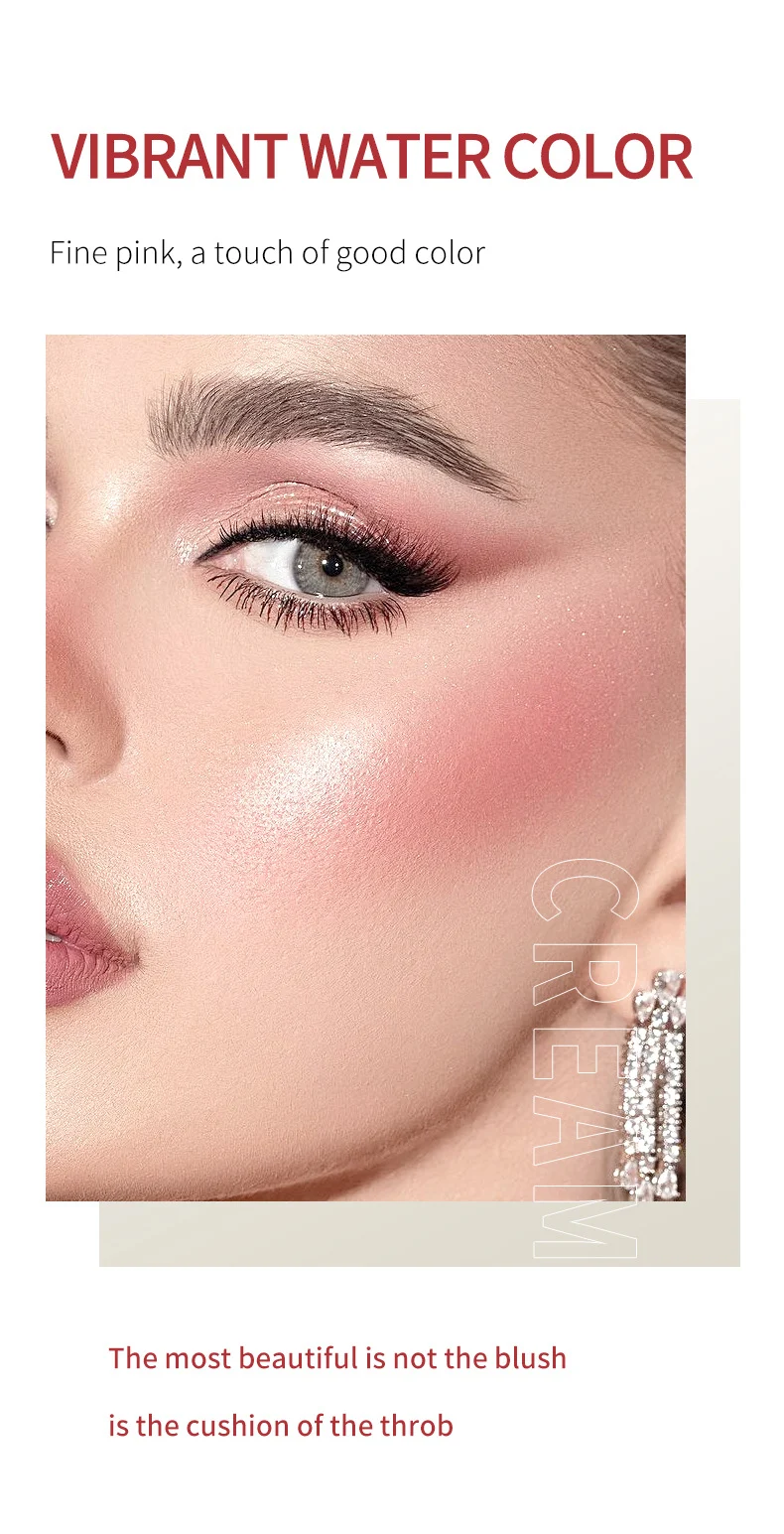 Title 12, Rouge Blusher Make-up Natural Nude voor een nat...