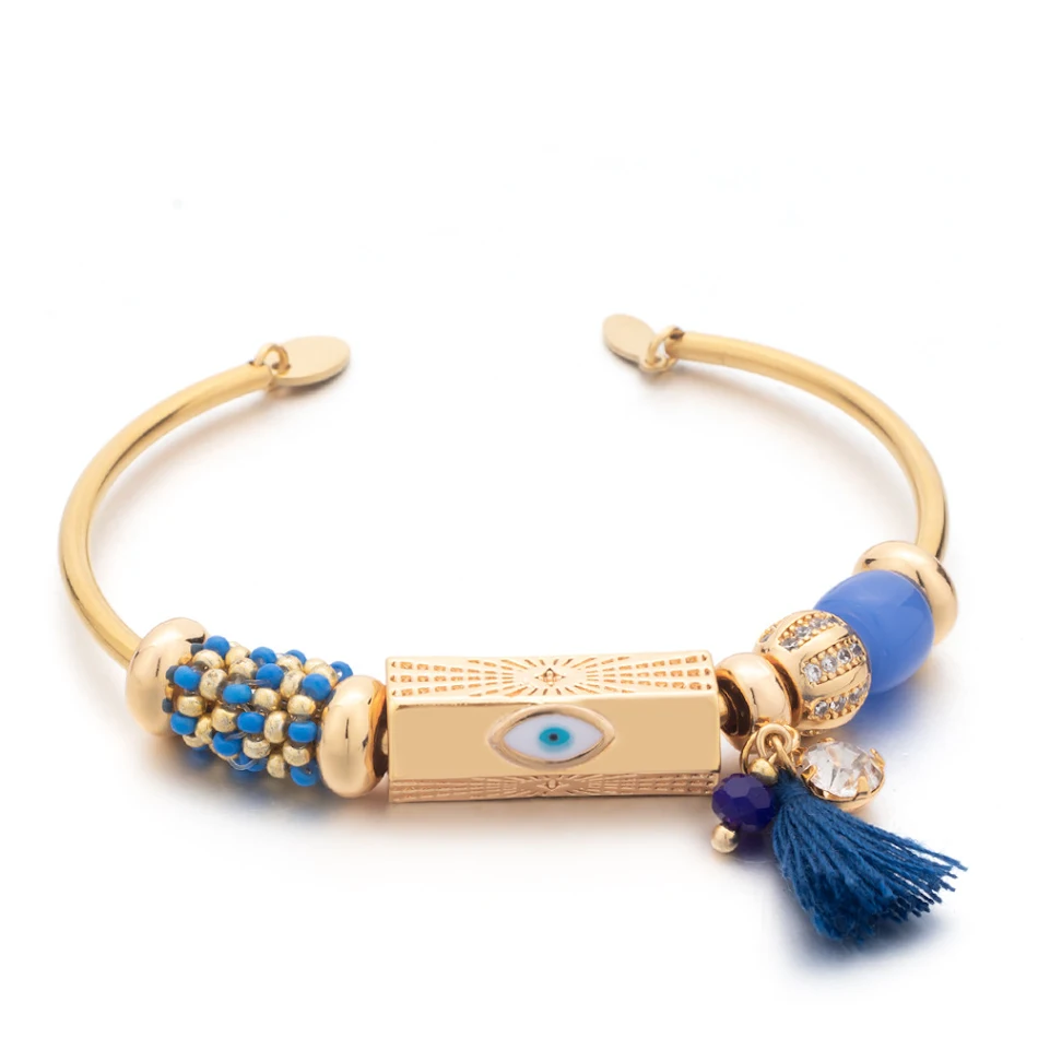 Bracelet couple style populaire européen et américain. Affirmez votre amour avec ce bijou tendance et stylé. Un symbole parfait d'unité et de mode.