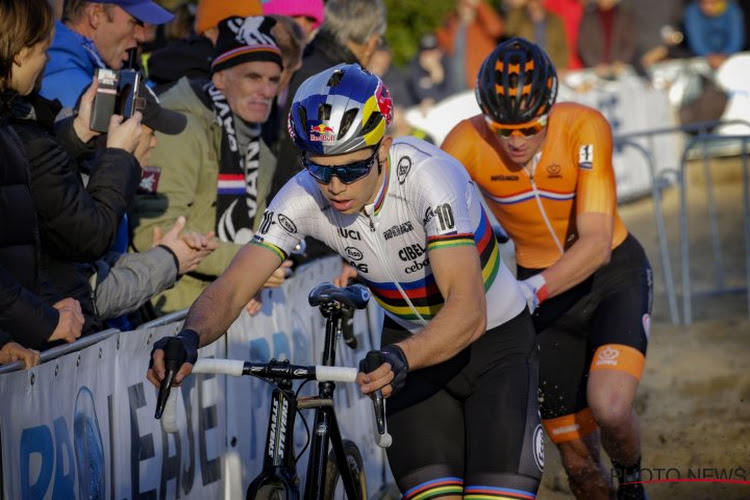 Eén overkoepelend klassement in het veldrijden? Dit zijn de meningen van Mario De Clercq, Wout Van Aert en Mathieu van der Poel 