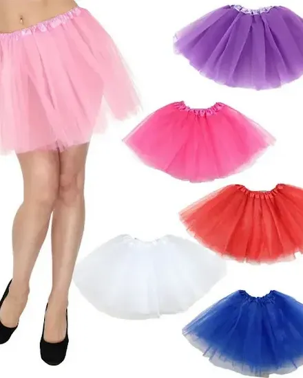 Women Summer Vintage Tulle Skirt Adult Fancy Ballet Dance... - 1