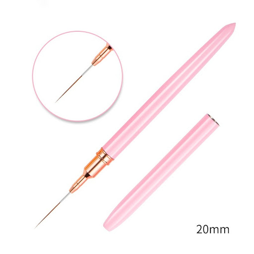 Title 1, Manicure Brush Suit Flower Drawing Painted Line...