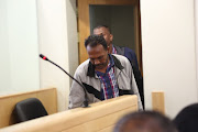 Collin Pillay, accused of the triple murder in Phoenix, appears in the Verulam Magistrate's Court on October 3 2018.