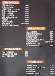 King Night Kitchen menu 3