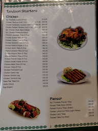 Hotel Foodway menu 1