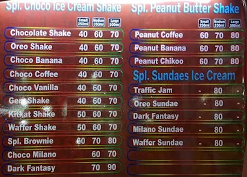 Bittoo Juice & Shake Corner menu 