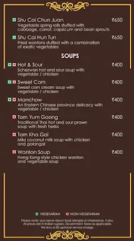 Oriental Spice - Pride Plaza Hotel menu 2