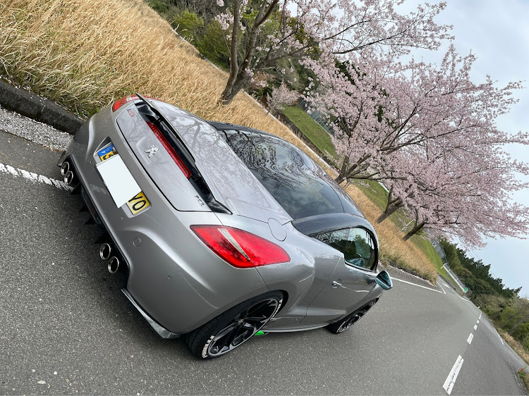 RCZの桜とコラボ🌸・DIY・宮崎・RCZに関するカスタム事例の投稿画像2枚目