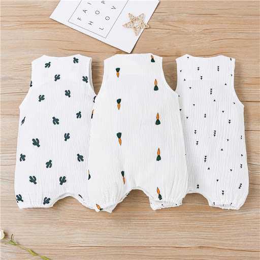 Title 5, White sleeveless casual childrens pullover jum...