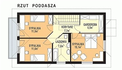 WB-3397 - Rzut poddasza