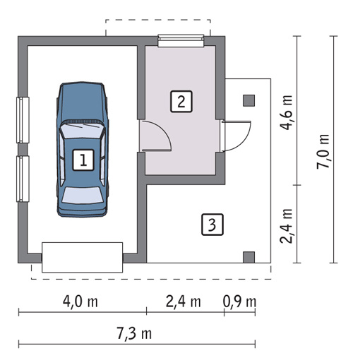 G33 - Rzut parteru