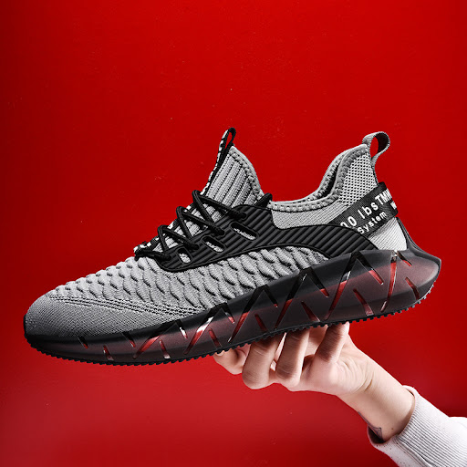 Title 3, Mesh running shoes, flying woven casual shoes, ...