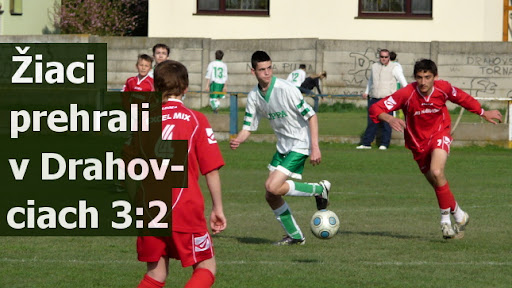 Žiaci prehrali v Drahovciach 3:2