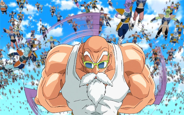 Dragonball Muten-Roshi Theme & New Tab