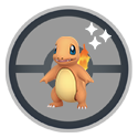 Charmander — błyszczenie włączone