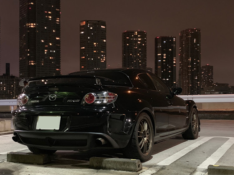 RX-8の夜景・辰巳第一PA・雨宮に関するカスタム事例の投稿画像1枚目