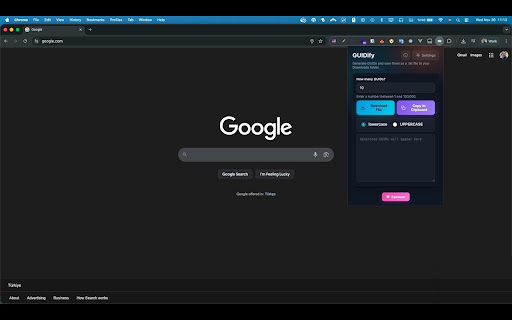 GUIDify screenshot 1