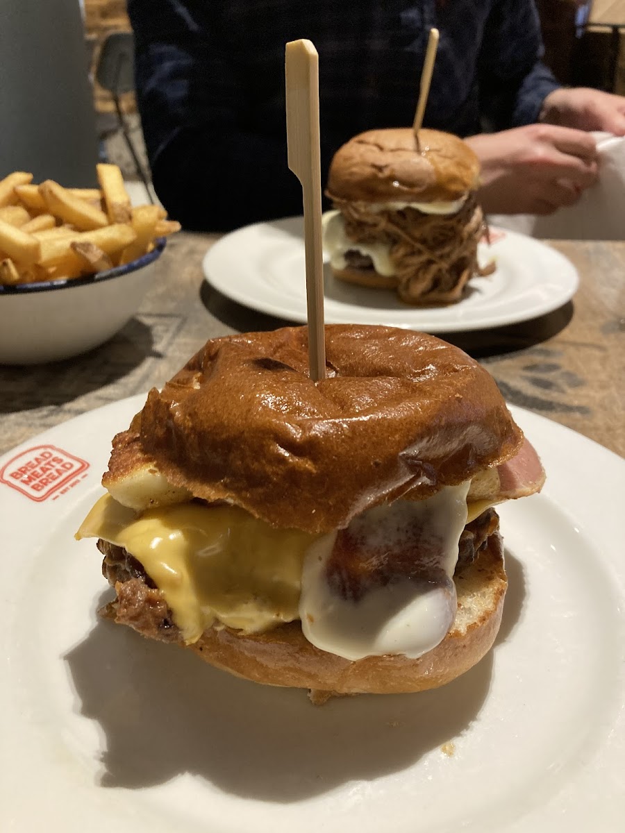 Gluten-Free Burgers at Bread Meats Bread