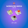 Gateron Pro Switch Rgb Brown Yellow Red Chính Hãng | Switch 3Pin Lube Sẵn Tốt Nhất Trong Phân Khúc