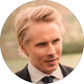 User profile - Andreas Wickström.