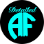 Detailed AF logo representing professional detailing services, emphasizing quality and expertise in hydraulic repairs and machine shop capabilities.