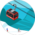 Fun & Pro Skischule Flachau, Skiverleih Flachau im Dips & Drops - Flachau