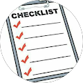 Avis de Check-list.- avec une note de 5 sur 5