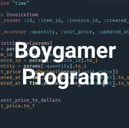 Image pertaining to BOYGAMER PROGRAM