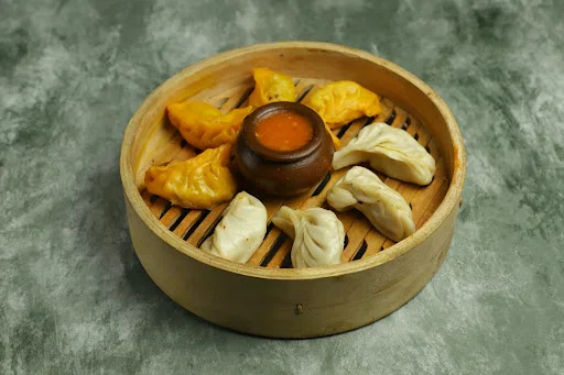 Chicken Momos (3pcs) + Mutton Momos (3pcs)