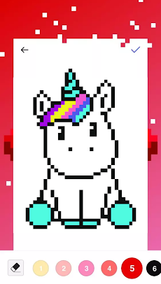 Unicorn Panda - Color By Numberのおすすめ画像5