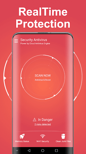 Screenshot Security Antivirus Max Cleaner