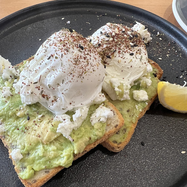 Avo Smash GF bread