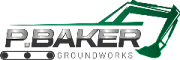 P Baker Groundworks Ltd Logo