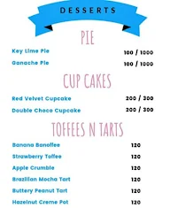 CakeBox menu 2