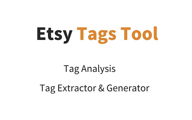 Etsy Tags Tool for Etsy Hunt chrome extension